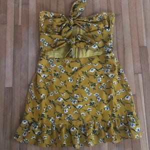 PRICE DROP Tularosa Floral Tie Mini Dress